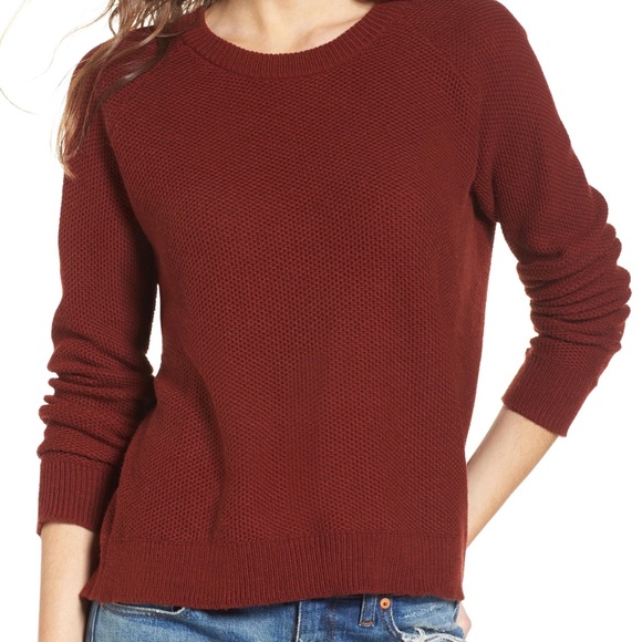 Madewell Open Back Sweater Medium - Picture 3 of 7